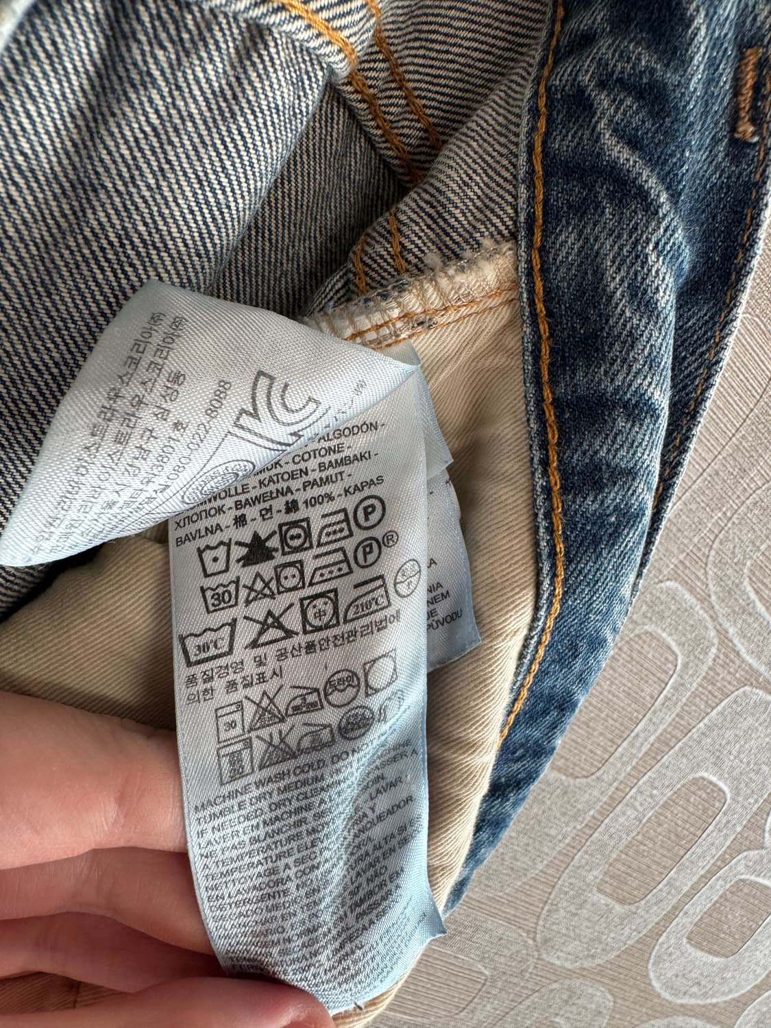 Levi's 리바이스 빈티지 501 LVC 47501 데님 청바지 31 상품이미지8