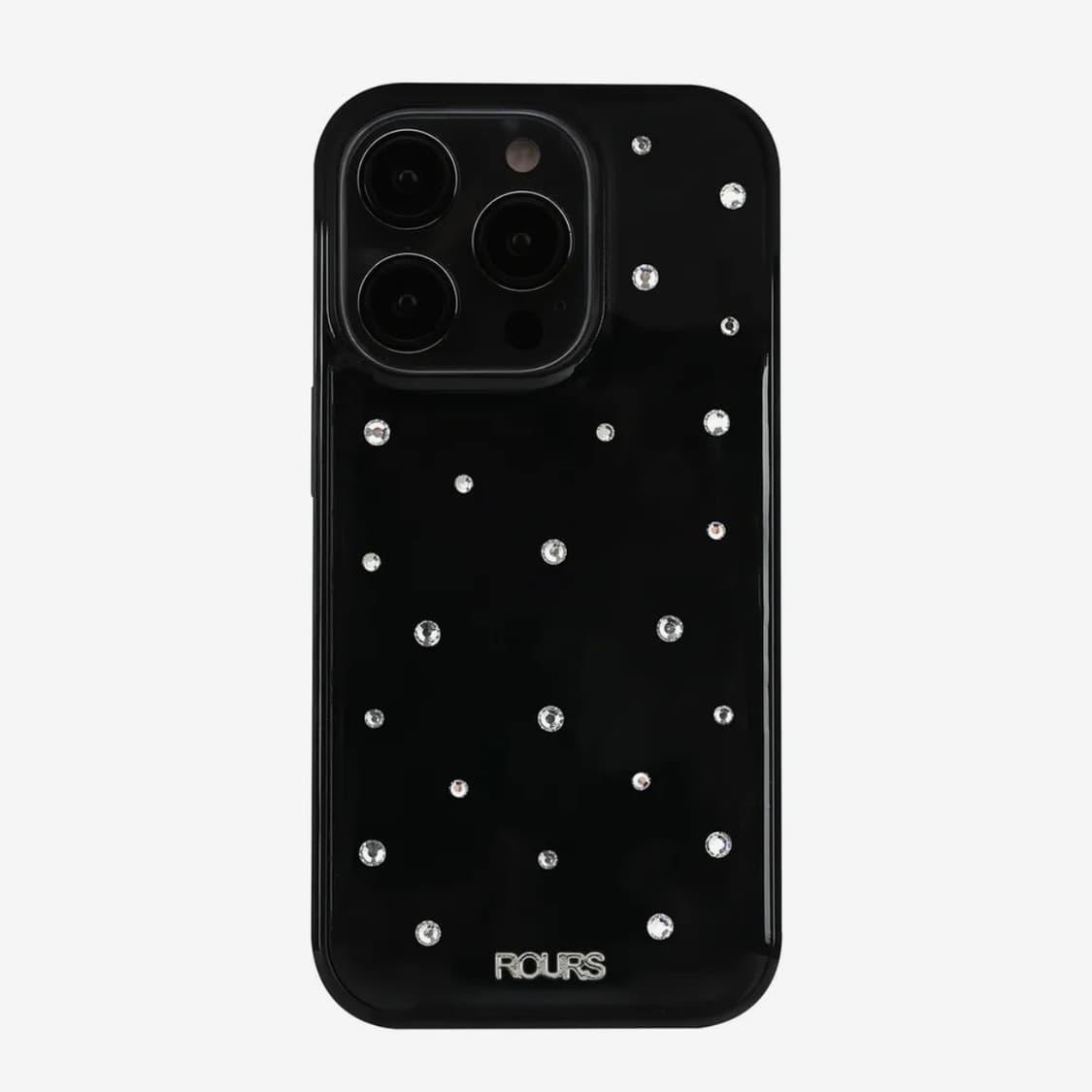 [새상품] 아이폰 16 큐빅 에폭시 케이스 블랙 상품이미지2