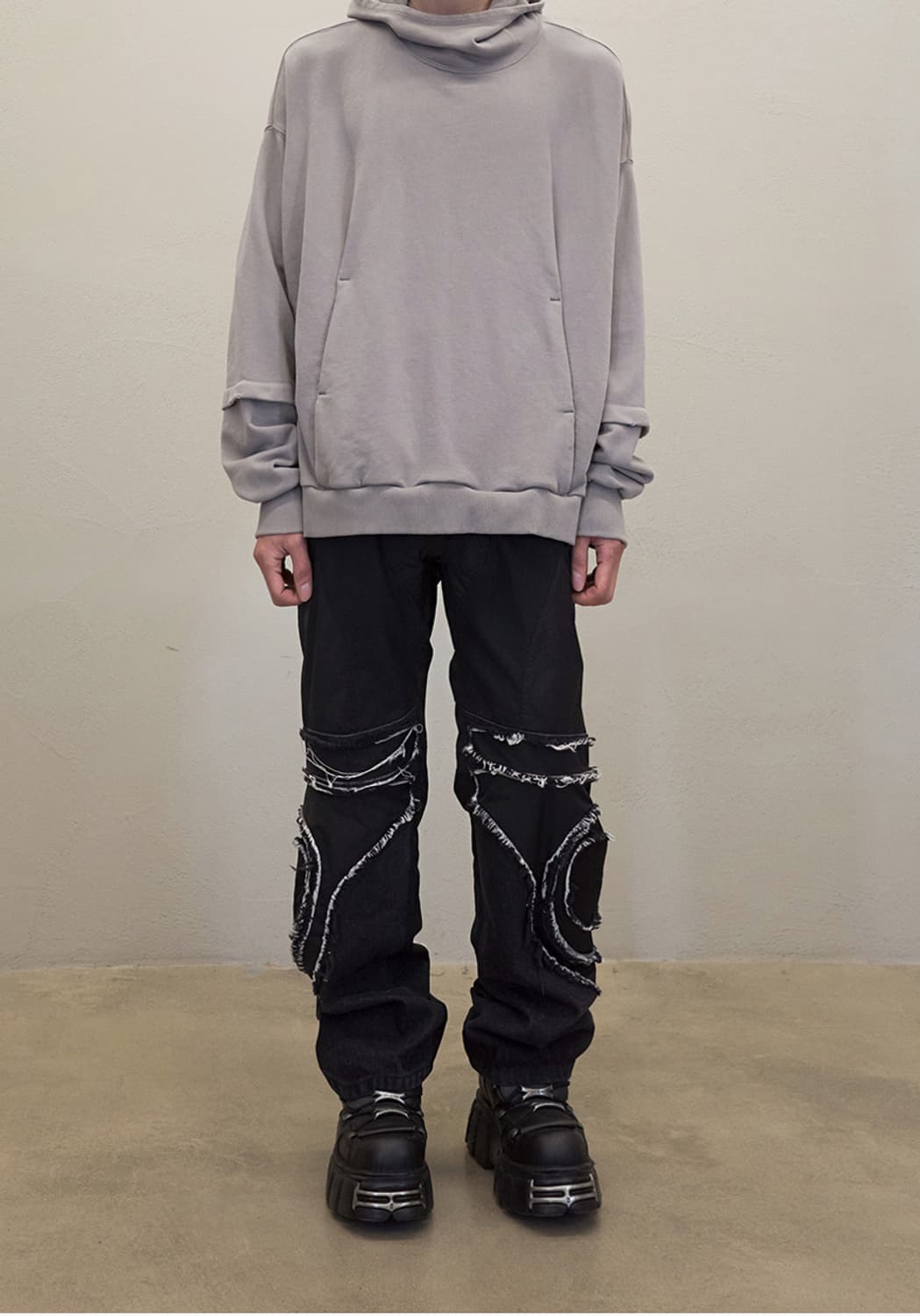 V3 MOTOR PANTS_BLACK_XL 상품이미지2