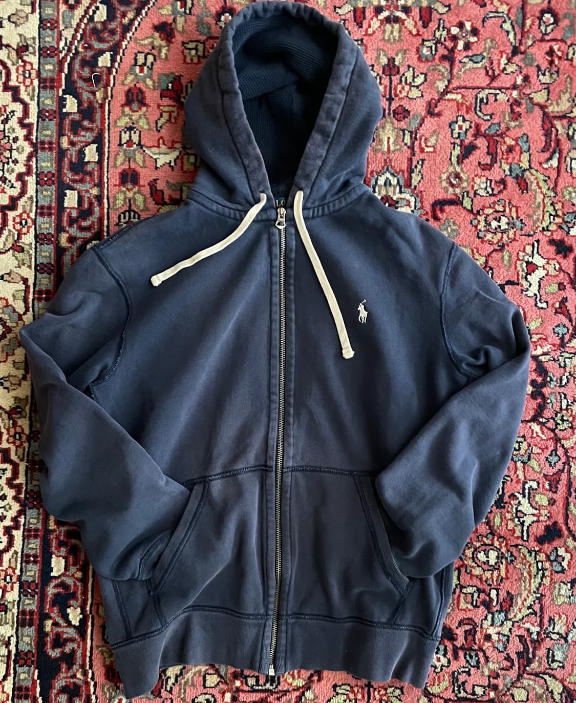 폴로 랄프로렌 네이비 후드 집업 상품이미지7