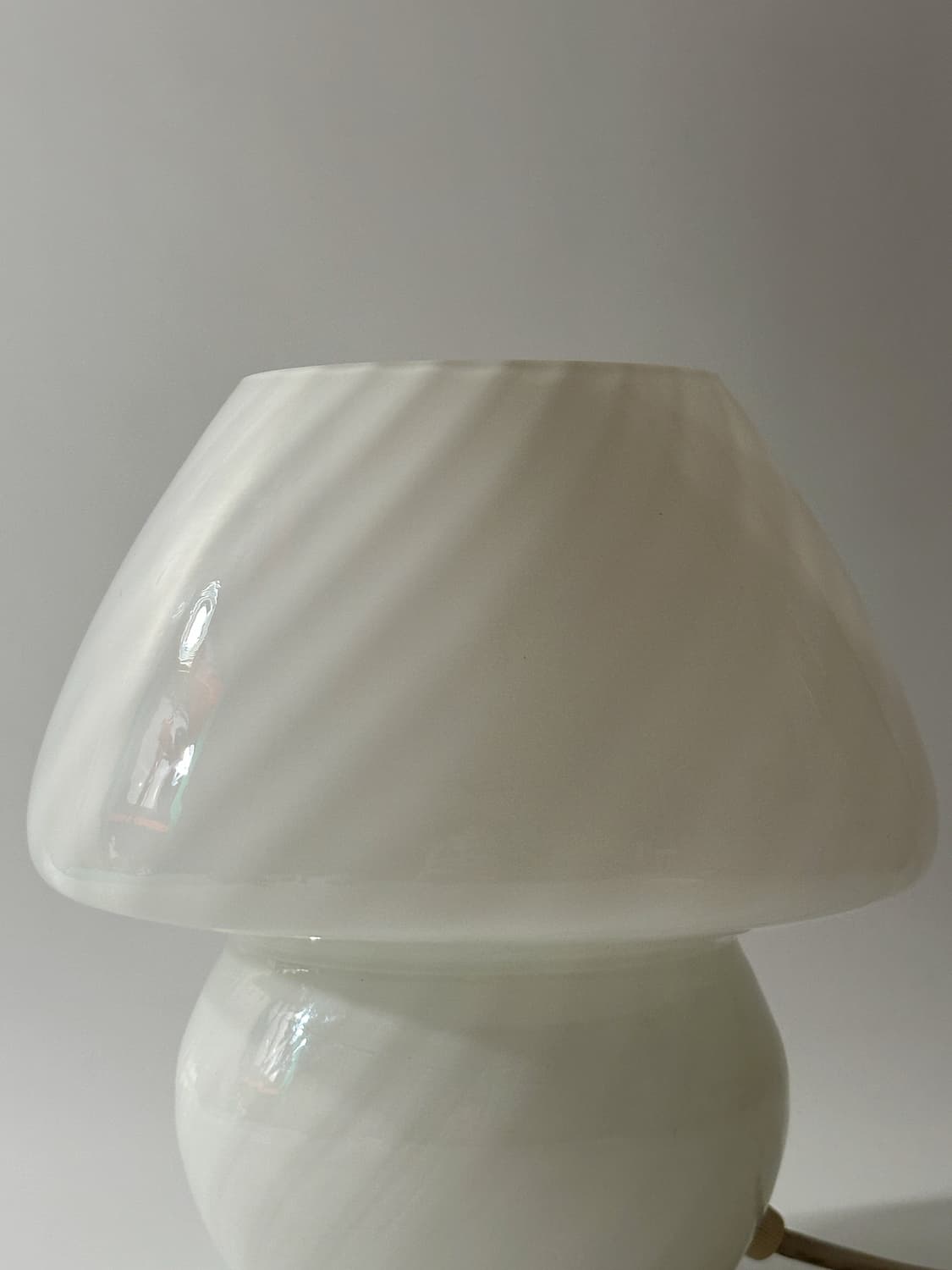 80‘s 독일 빈티지 글래스 오팔 조명 테이블 레트로 앤틱 미드센츄리  상품이미지9