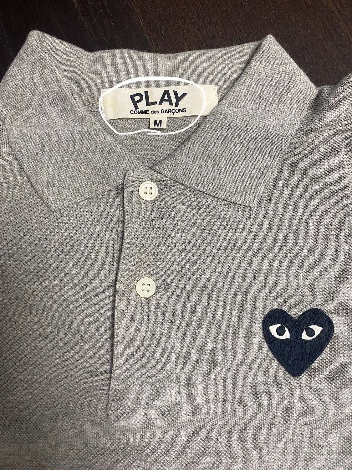 Comme des Garçons Play 반팔 폴로 셔츠 상품이미지4
