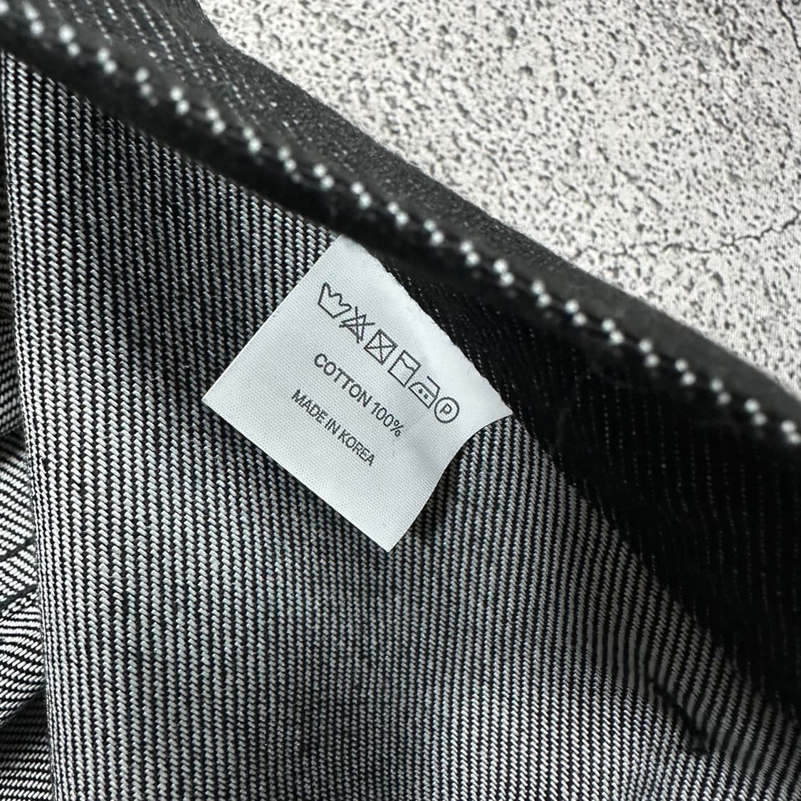 ✨ (바배) 빈티지 백 포인트 단추 와이드핏 데님 팬츠 상품이미지5