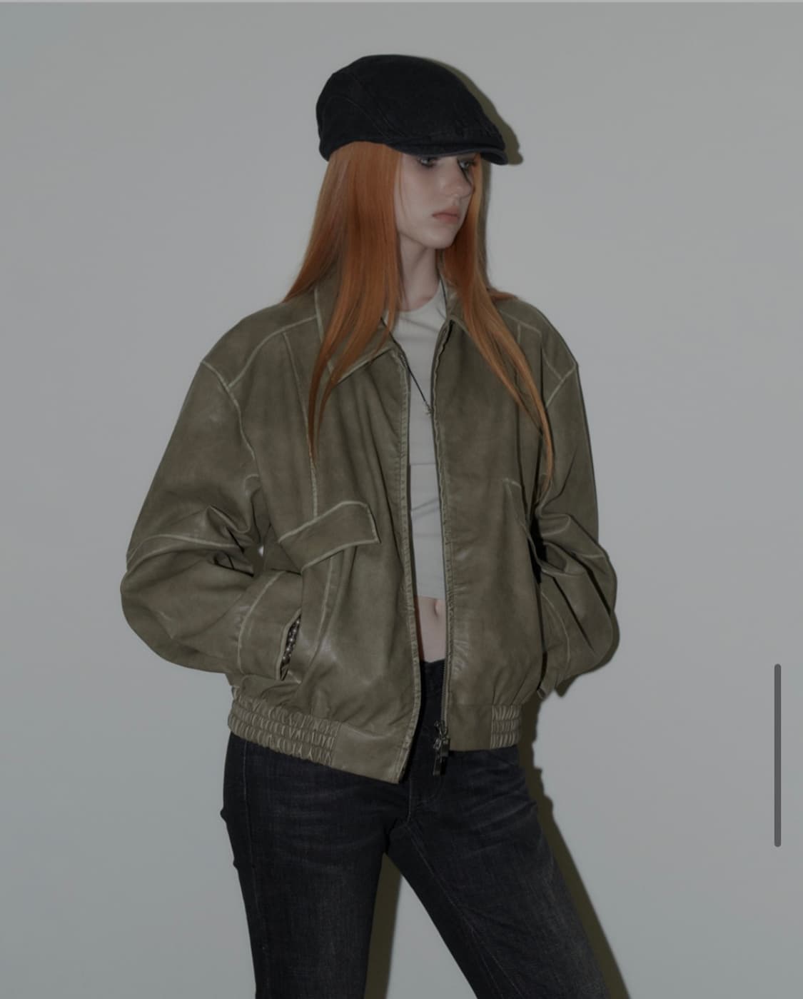 홀리데이 워시드 헌팅캡 상품이미지2