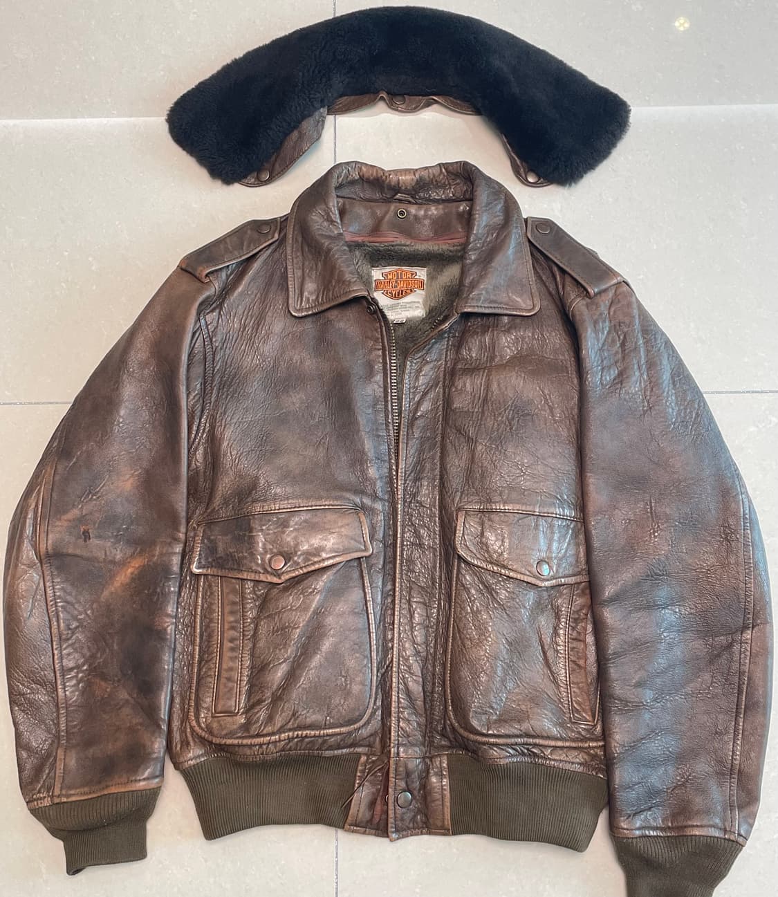 (38) 할리 데이비슨 클래식 레더 자켓 상품이미지7
