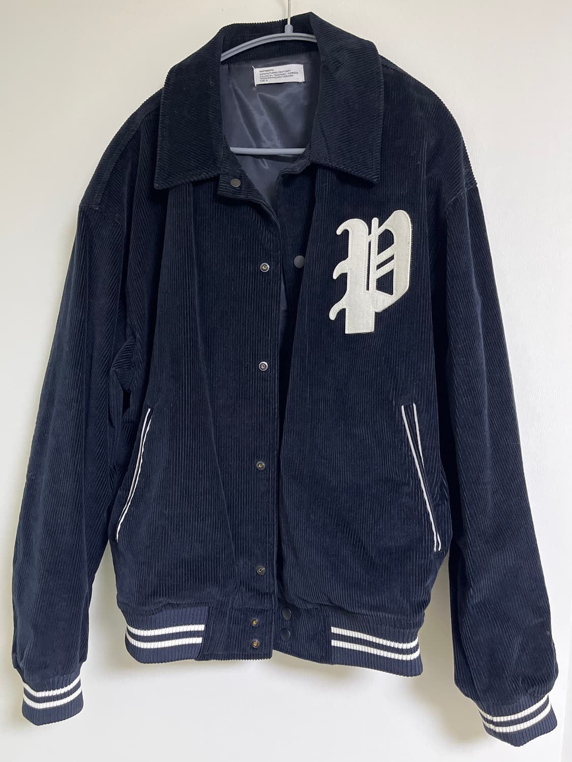 파르티멘토 바시티 자켓 네이비 상품이미지1