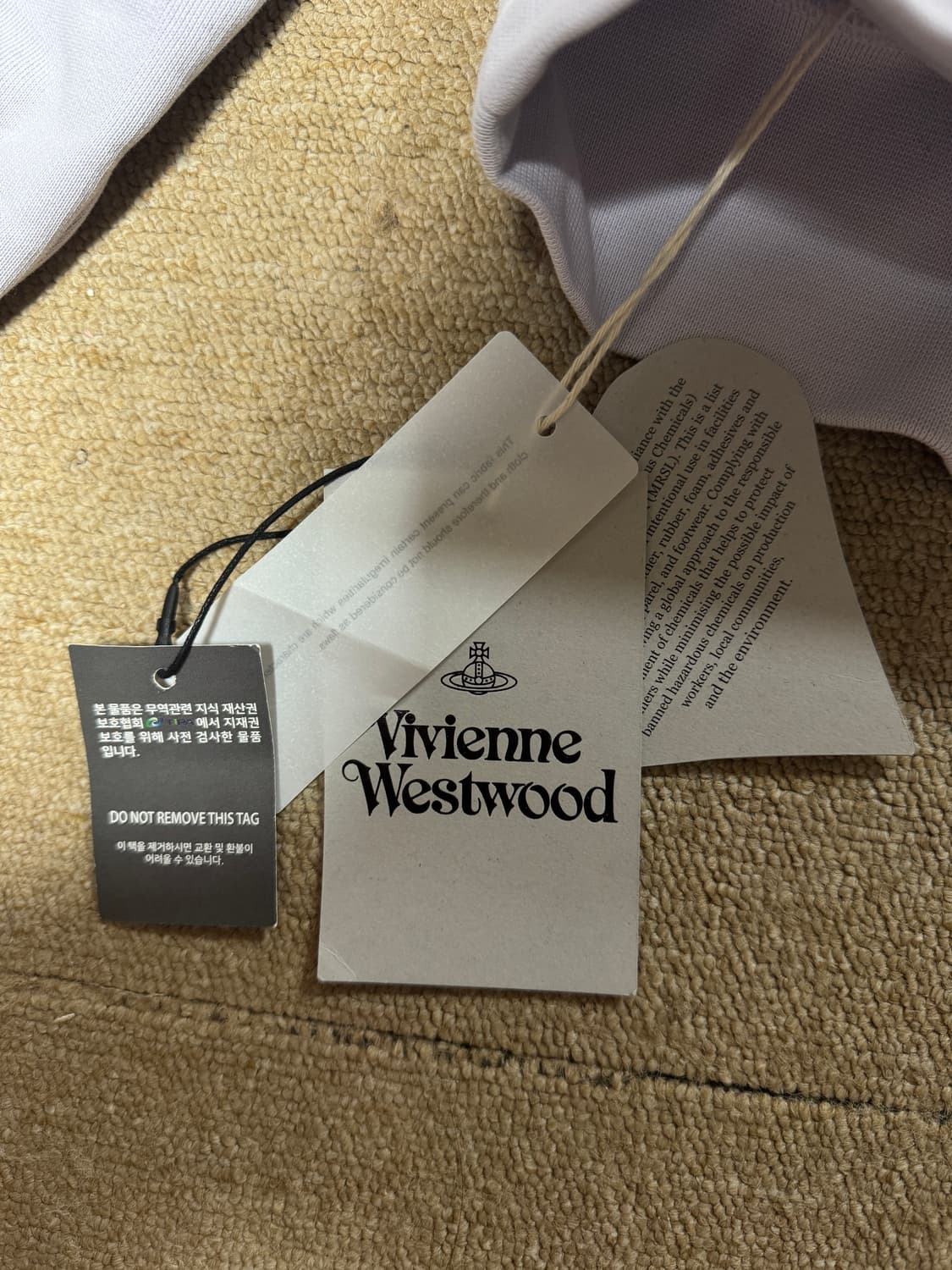 비비안웨스트우드 아라미스 연보라 맨투맨 새상품 팝니다 상품이미지6