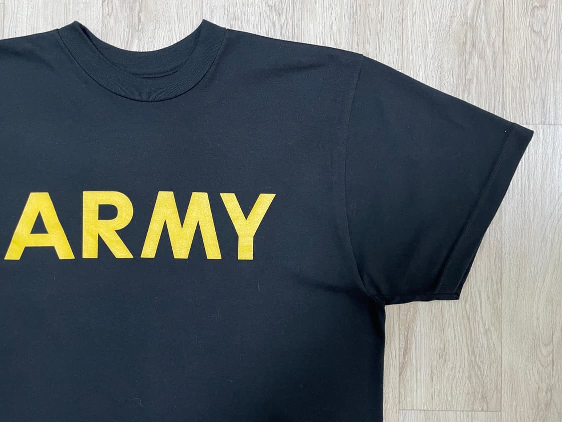 95~100) 미군 오리지널 ARMY 아미 기능성 반팔티(RRL&폴로) 상품이미지5