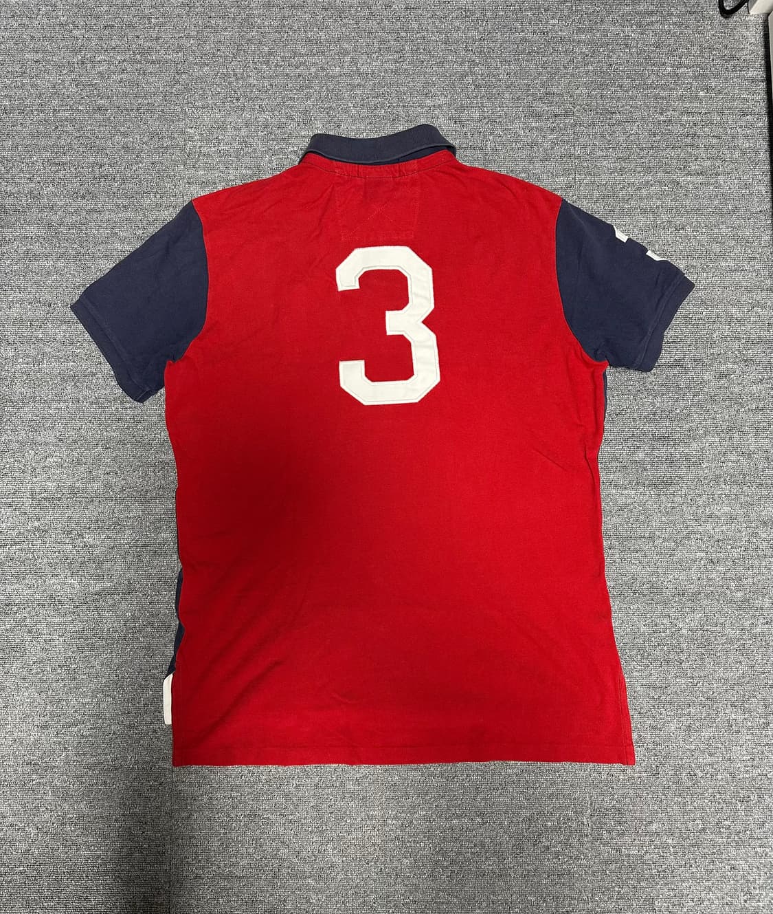 폴로 빅포니 카라티 네이비-레드 상품이미지4