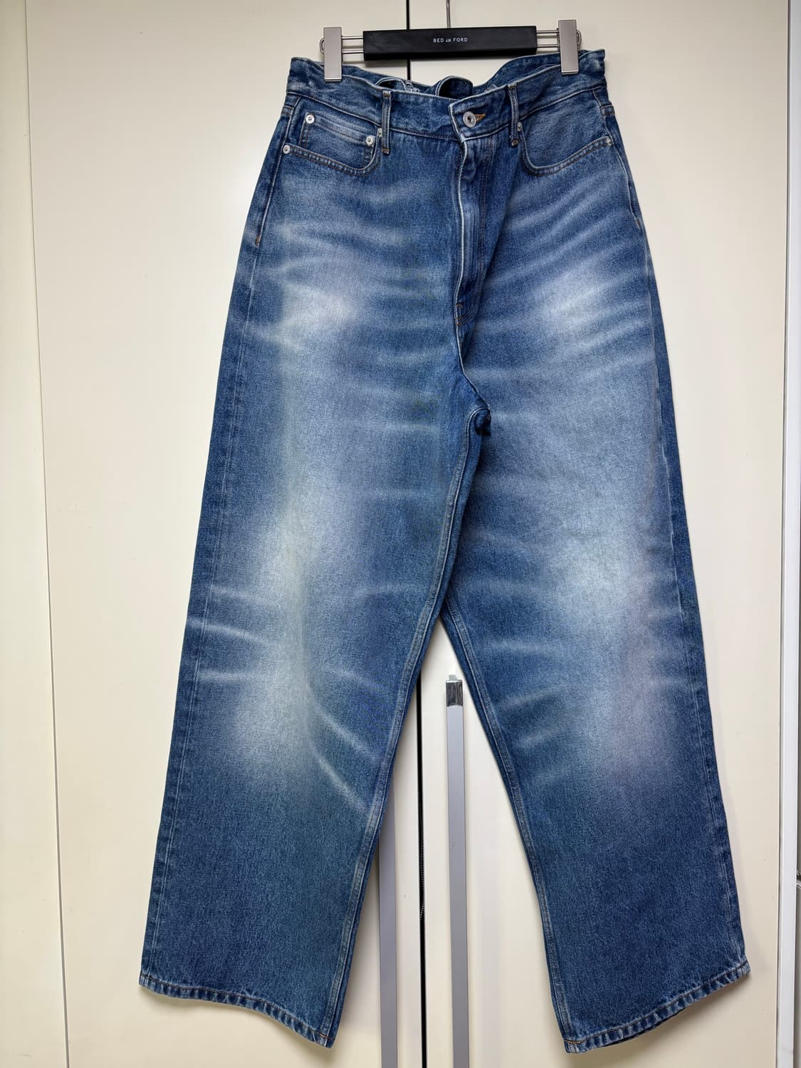 와이프로젝트 더블 웨이스트 와이드진 32 새상품 상품이미지3