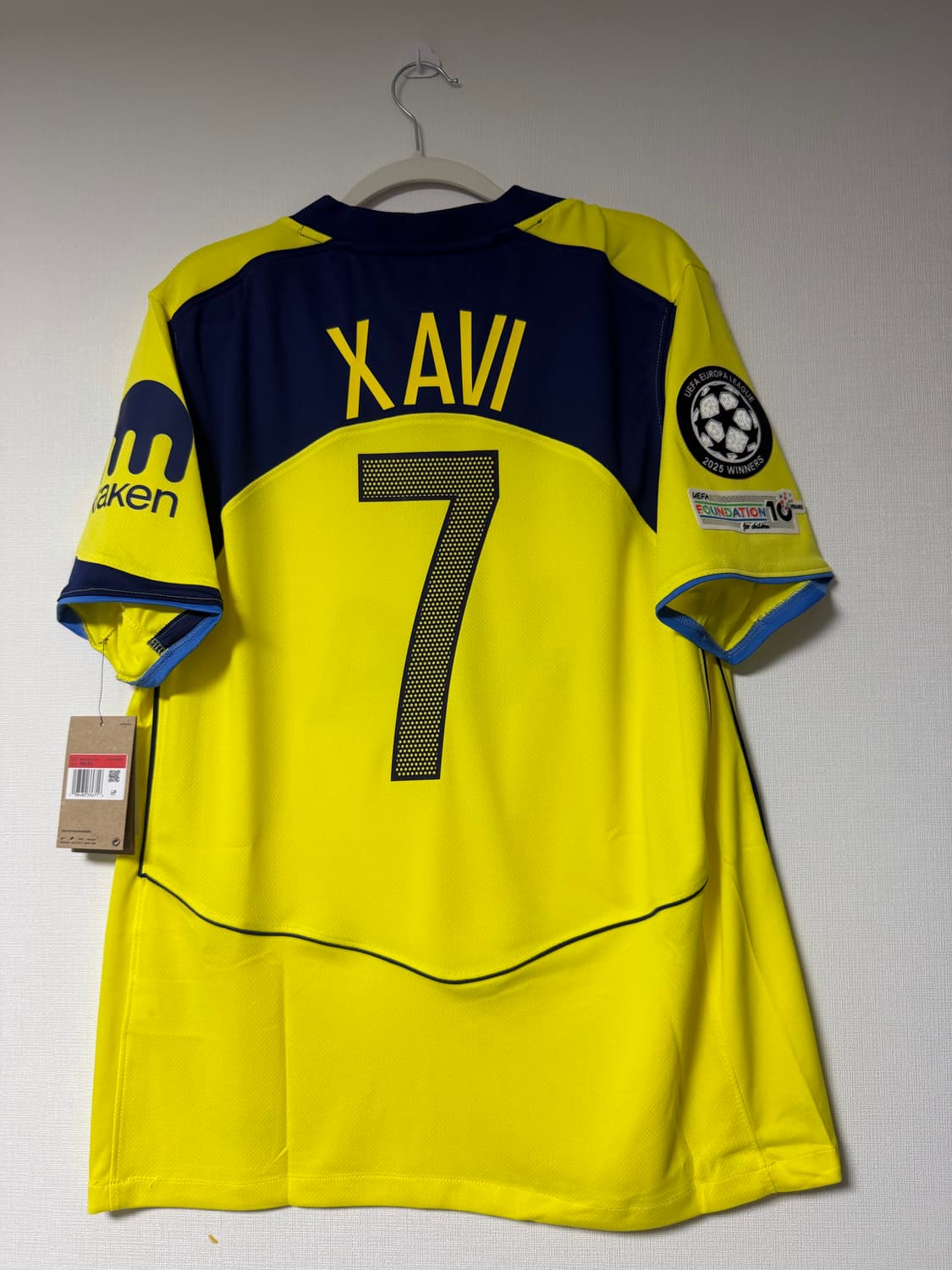 해외 25/26 써드킷 사비 시몬스  유니폼 No.7 상품이미지1