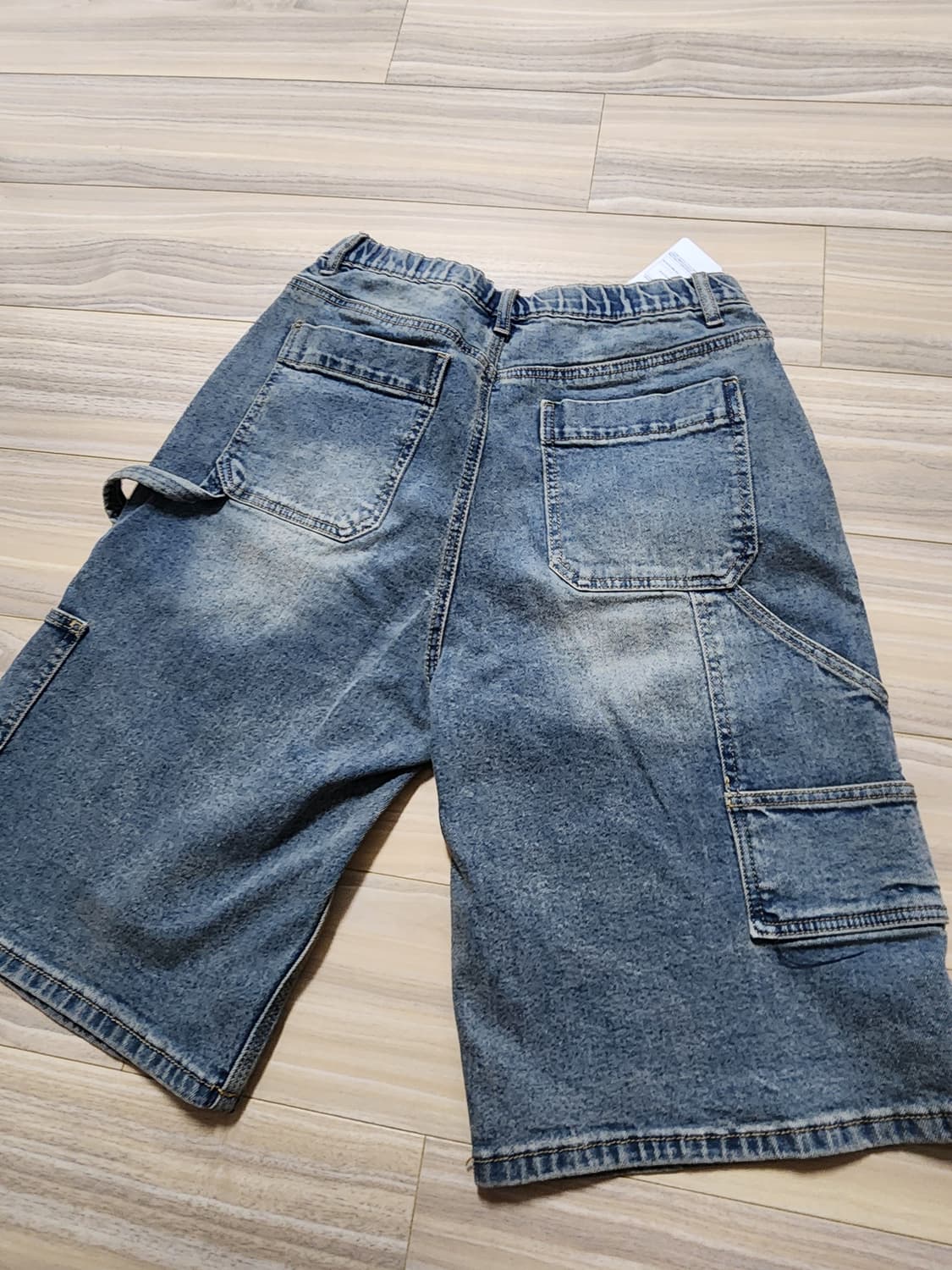 행텐카펜더버뮤다데님팬츠반바지밴딩팬츠30 상품이미지8