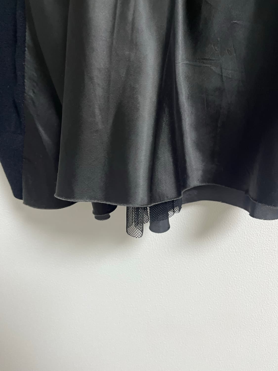 사카이 소재 배색 가디건 상품이미지5