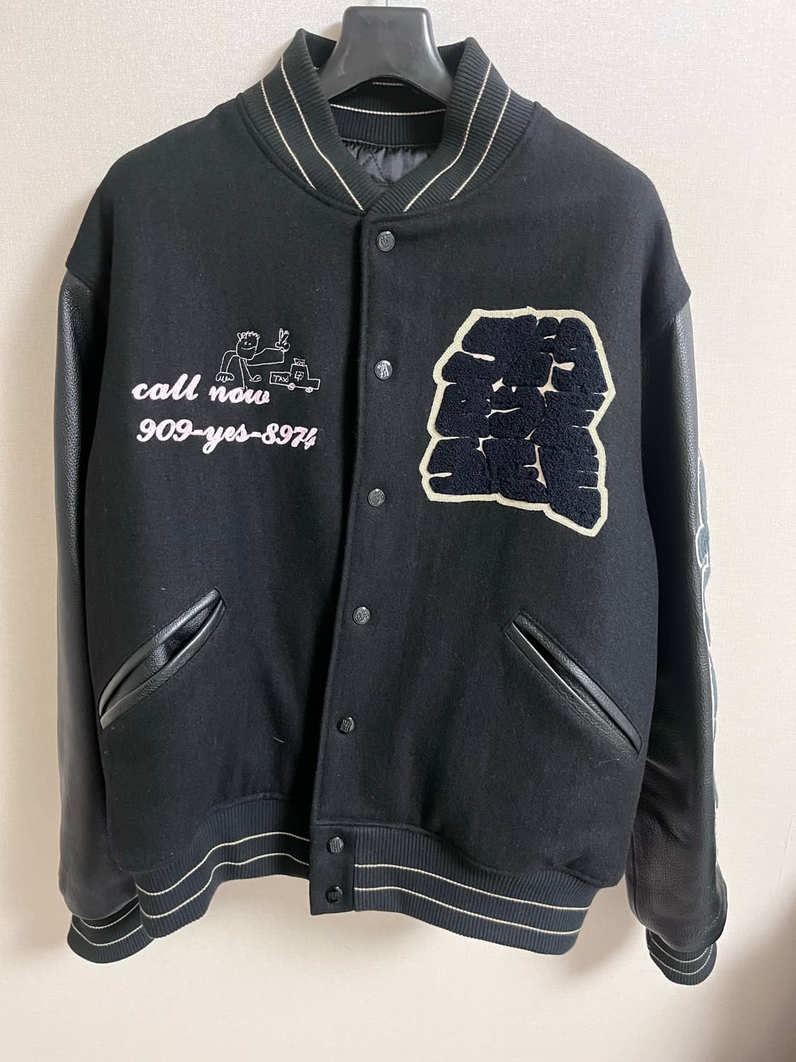 예스아이씨 올검 바시티 자켓 상품이미지1