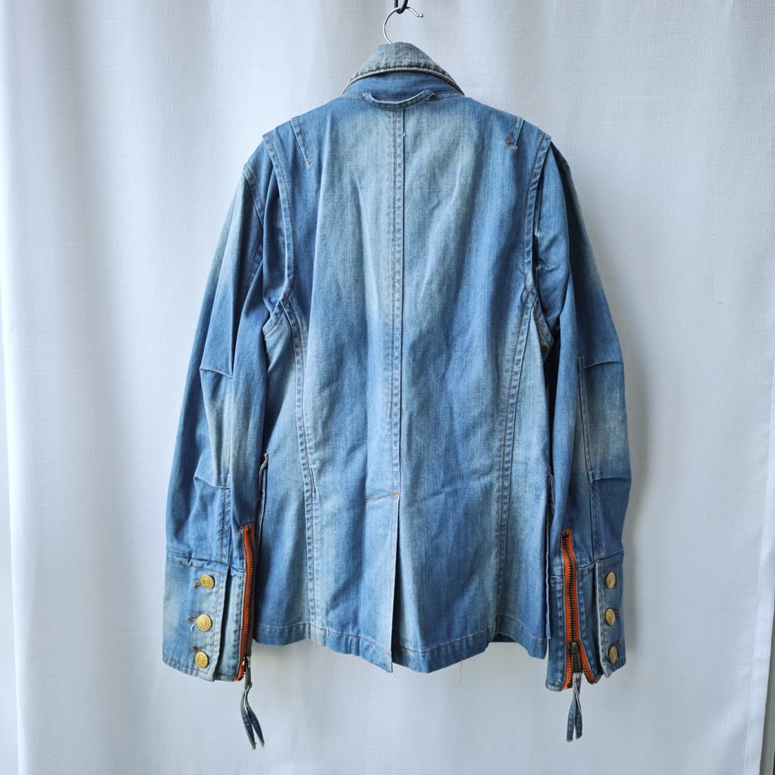 디스퀘어드2 페이크 레이어드 데님 자켓 46사이즈 상품이미지9