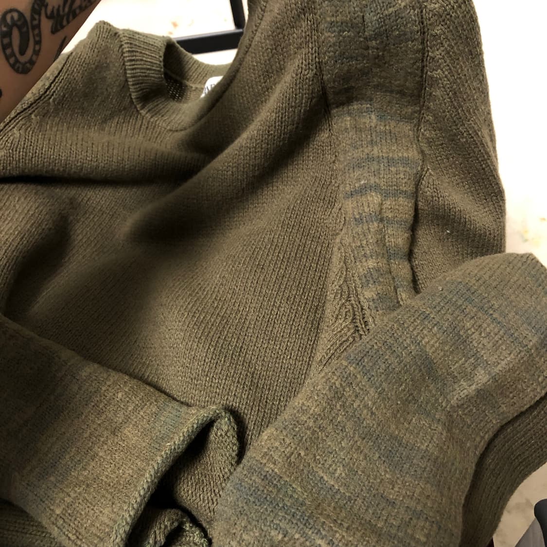 스톤아일랜드 90‘s 국내 매장판 니트  상품이미지10