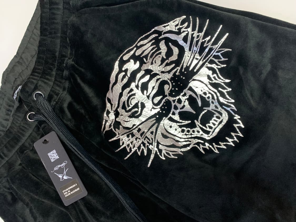 [새제품] 에드 하디 벨루아 벨벳 스웻팬츠 상품이미지4