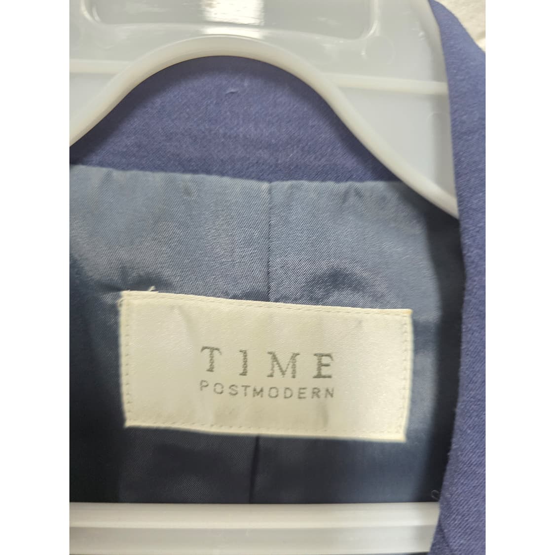 한섬 타임 time 네이비 오픈 자켓 L 상품이미지2