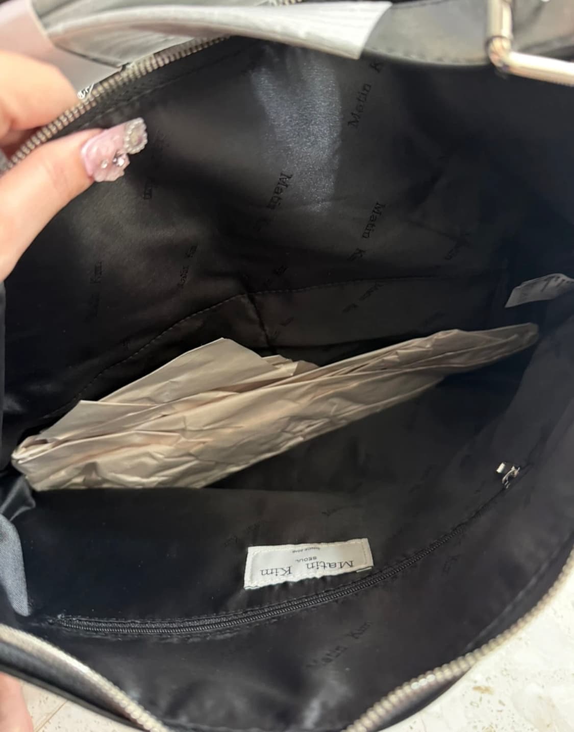 마뗑킴 크로스백 블랙 새상품 상품이미지4