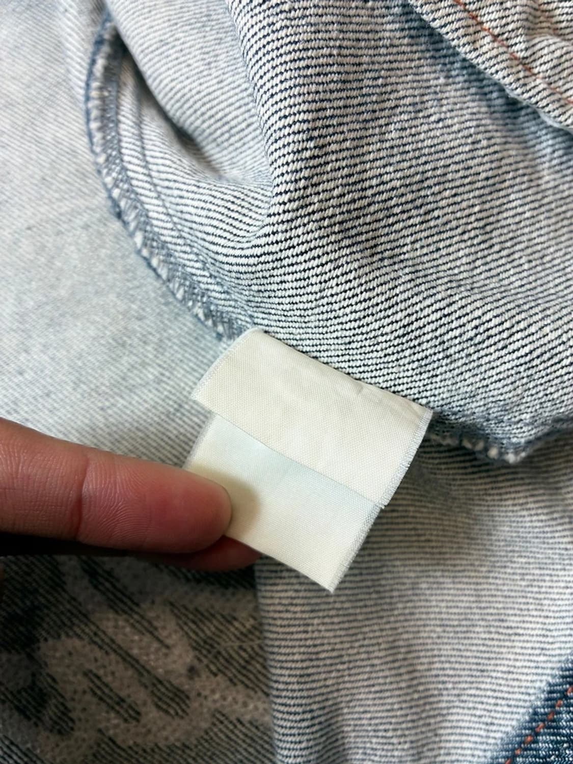 푸부 90's 플레티넘 자수 오버 트러커 자켓 PN7724 상품이미지10