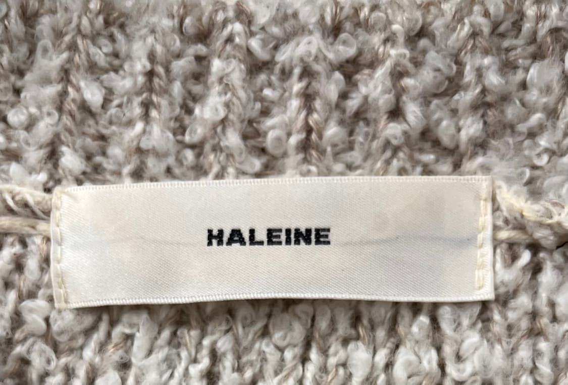 알렌느 HALEINE 부클레 니트 스웨터 사이즈 1 상품이미지3