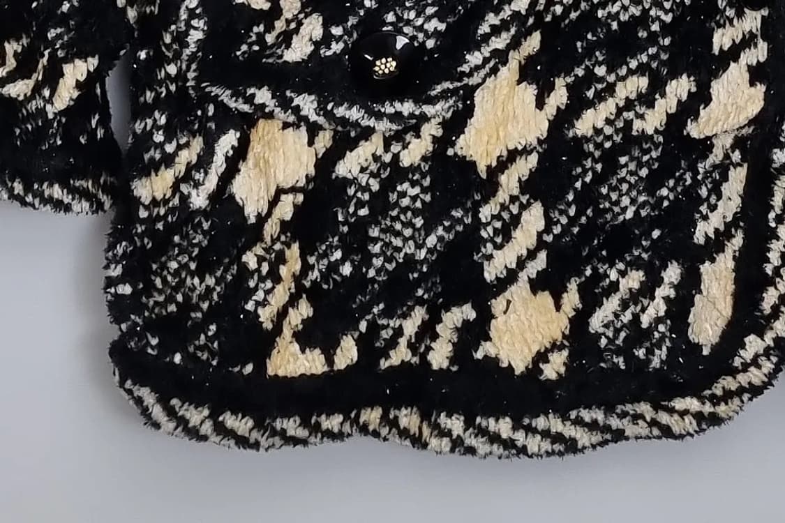 MADAM JOCONDE 블랙 빈티지 니트 가디건  상품이미지5