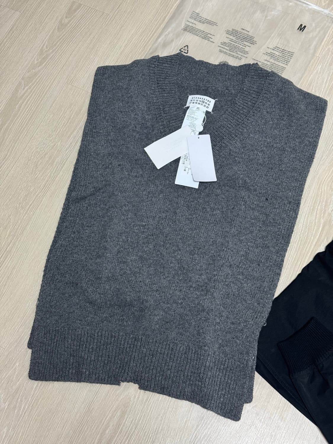 마르지엘라 백스티치 니트 베스트 상품이미지7