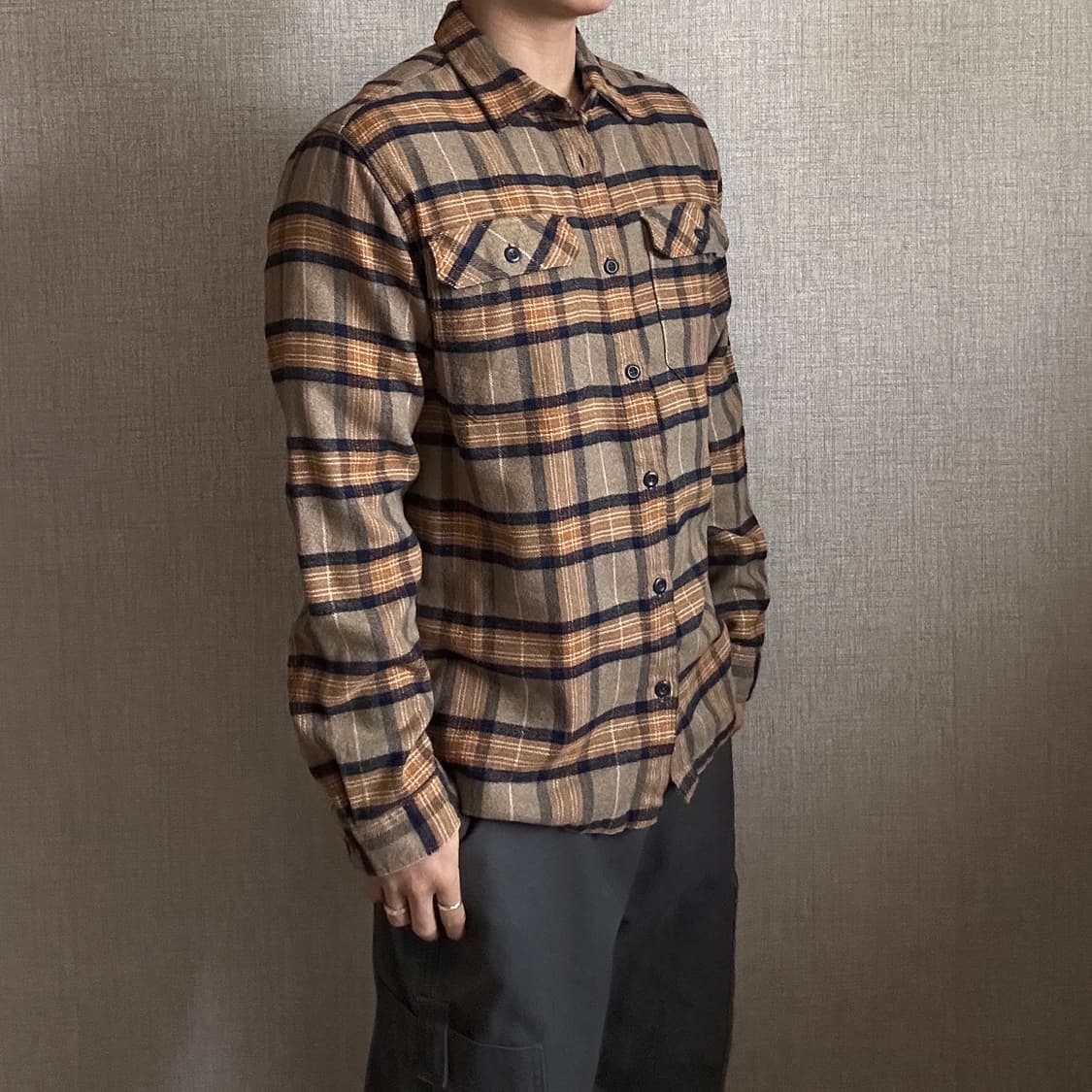 파타고니아 오가닉 코튼 패턴 셔츠 상품이미지3