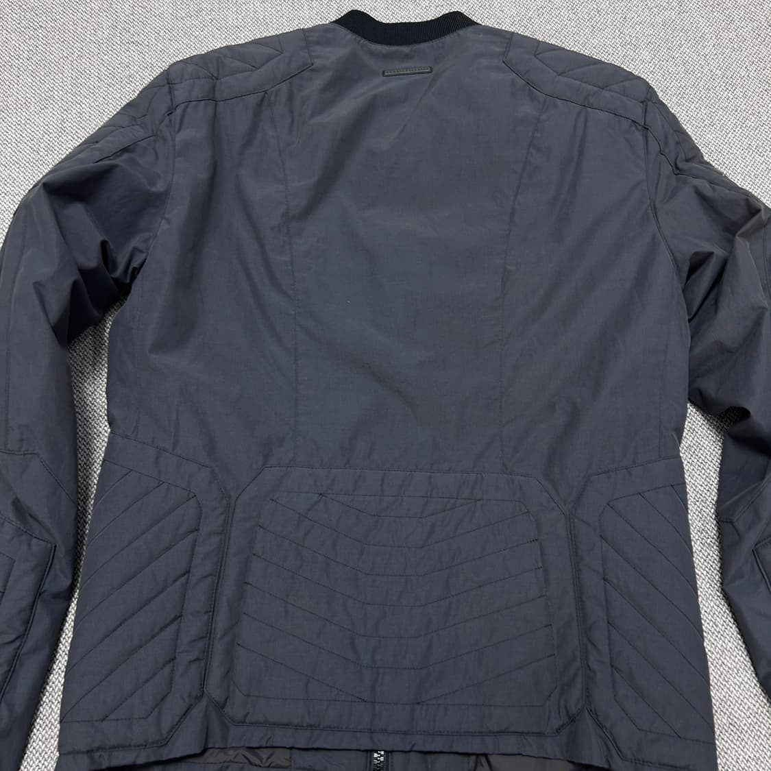 아르마니 차콜그레이 나일론 바이커자켓(S) 상품이미지5