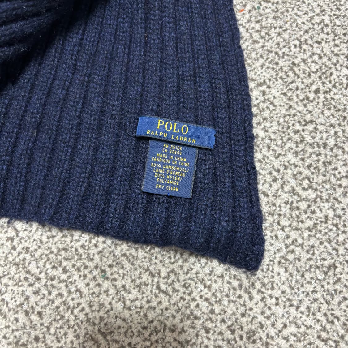 [택포,램스울80] 폴로 랄프로렌 이태리 머플러 목도리 [A+] 상품이미지3