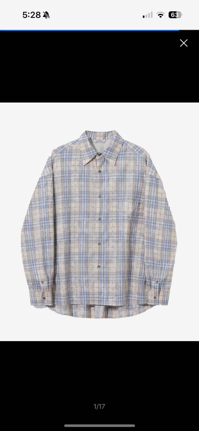 밈더워드로브 체크셔츠 상품이미지1