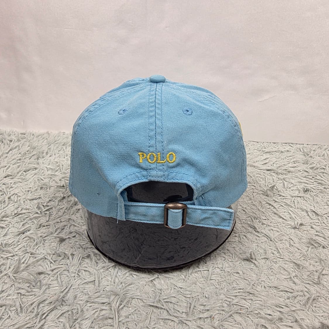 폴로랄프로렌 키즈 피그먼트 빅포니 볼캡 라이트블루 4-7 (53cm) 상품이미지5