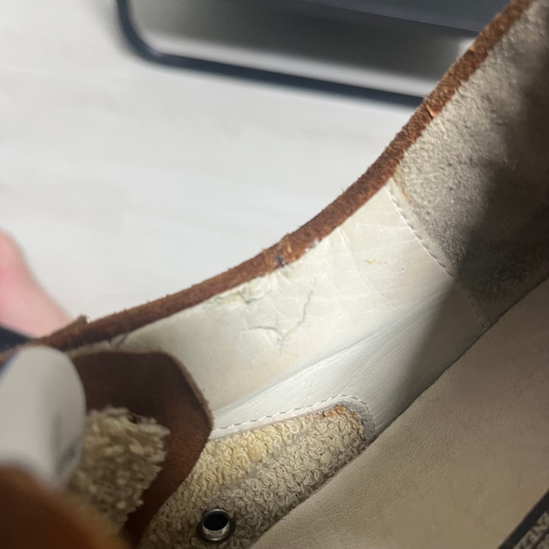 정품 43) 골든구스 브라운 누벅 스니커즈 275~280 상품이미지6