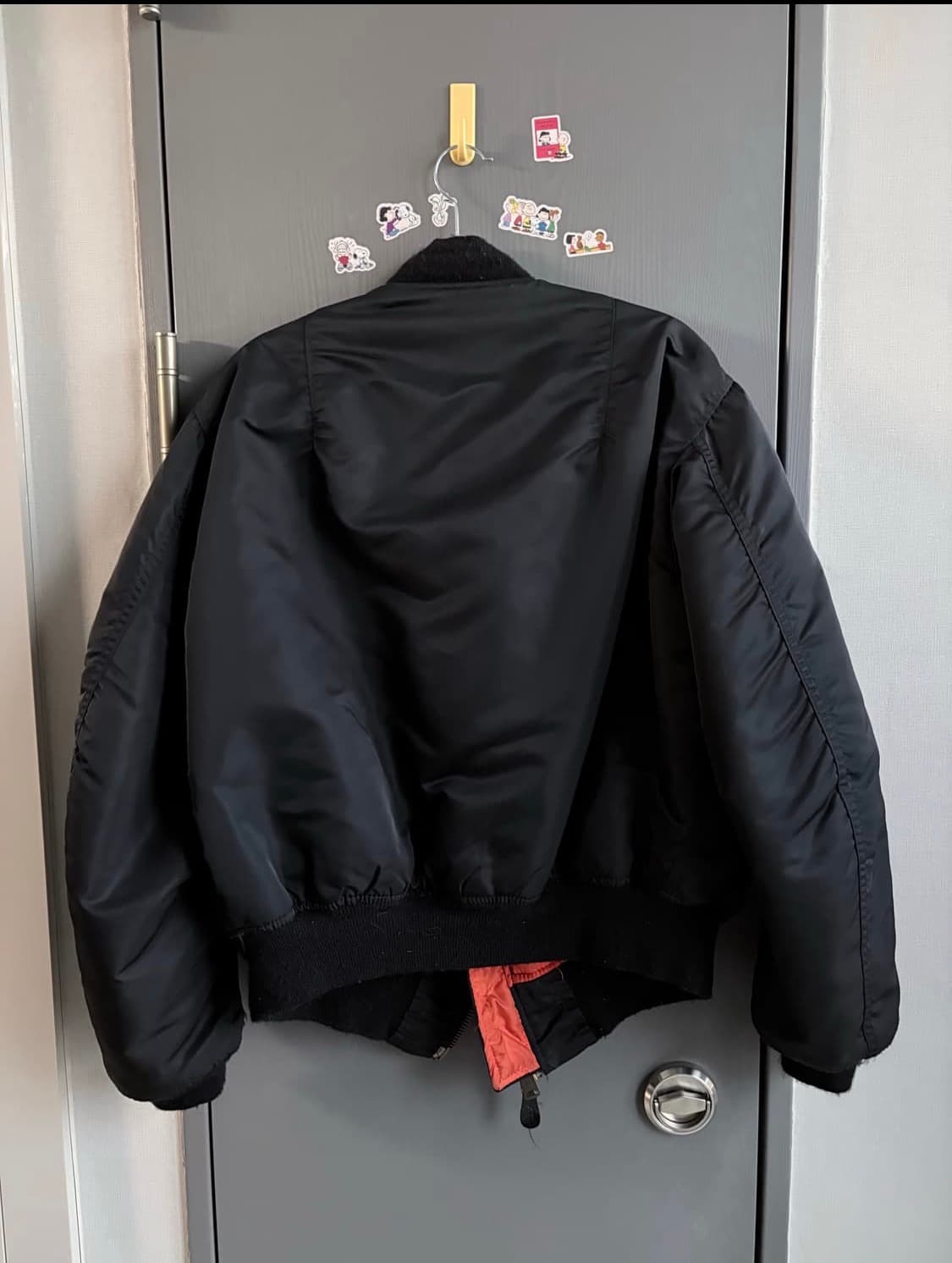 알파인더스트리 usa 빈티지 ma-1 상품이미지2