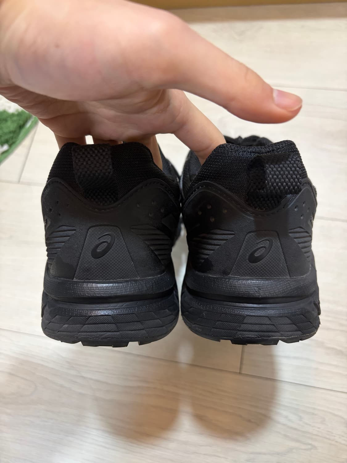 아식스 젤 벤쳐 6 쉴드 블랙 275 상품이미지6