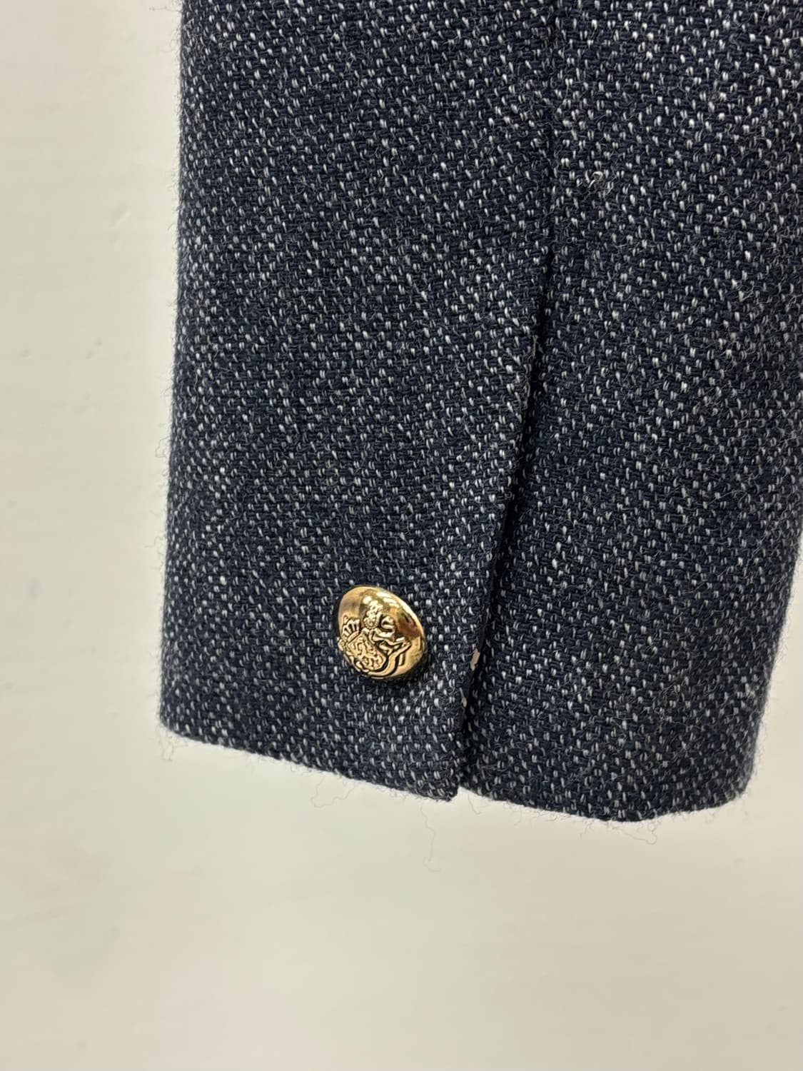 빈티지 네이비 블레이저 울 자켓 상품이미지10