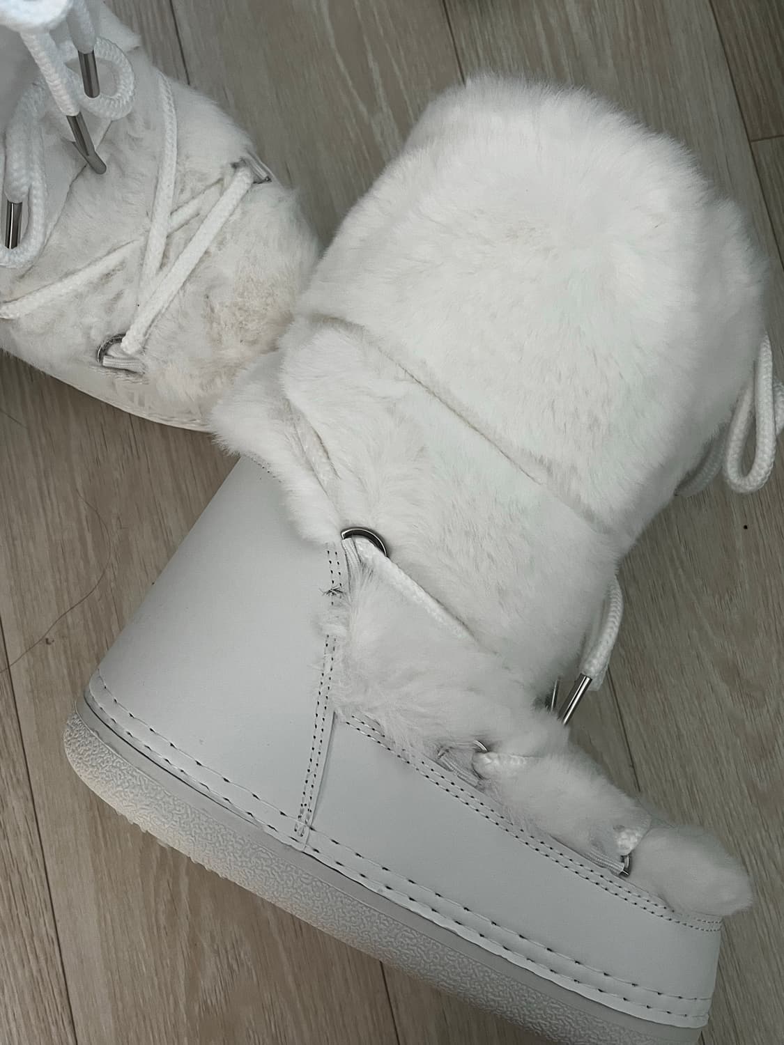 빈티지 갸루 털부츠 상품이미지2