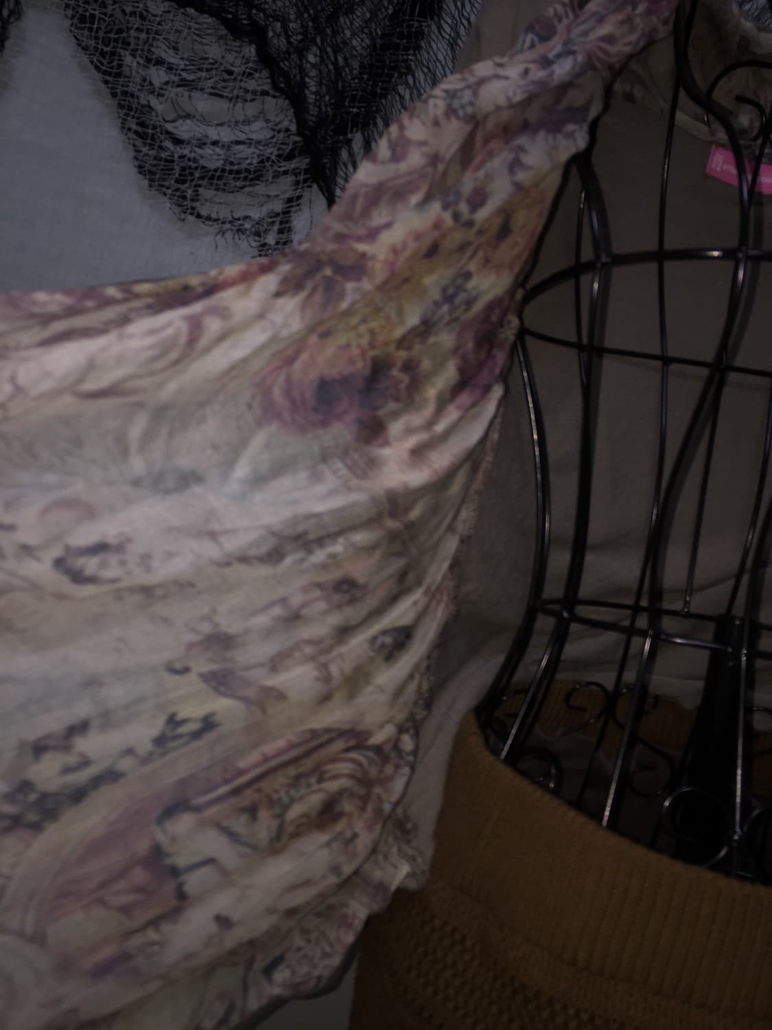 OTTIMO BRACCIO drapped flower knit boler 상품이미지8