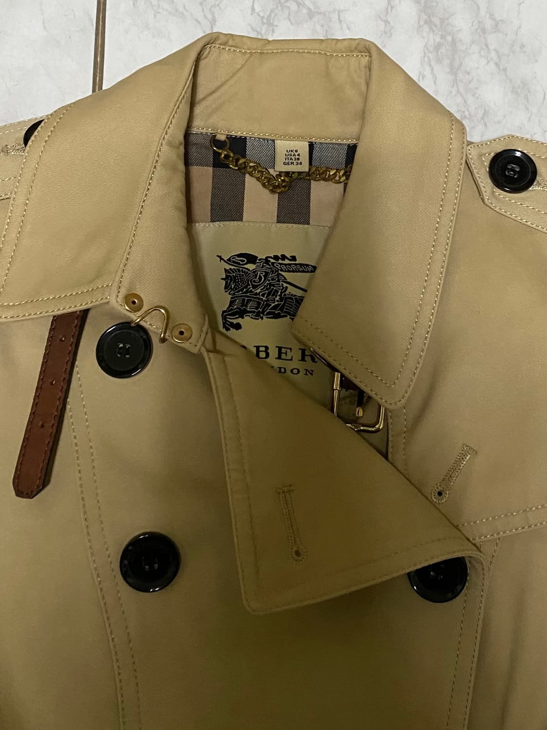 버버리 여성 벨트 코트 자켓 여성90 상품이미지2