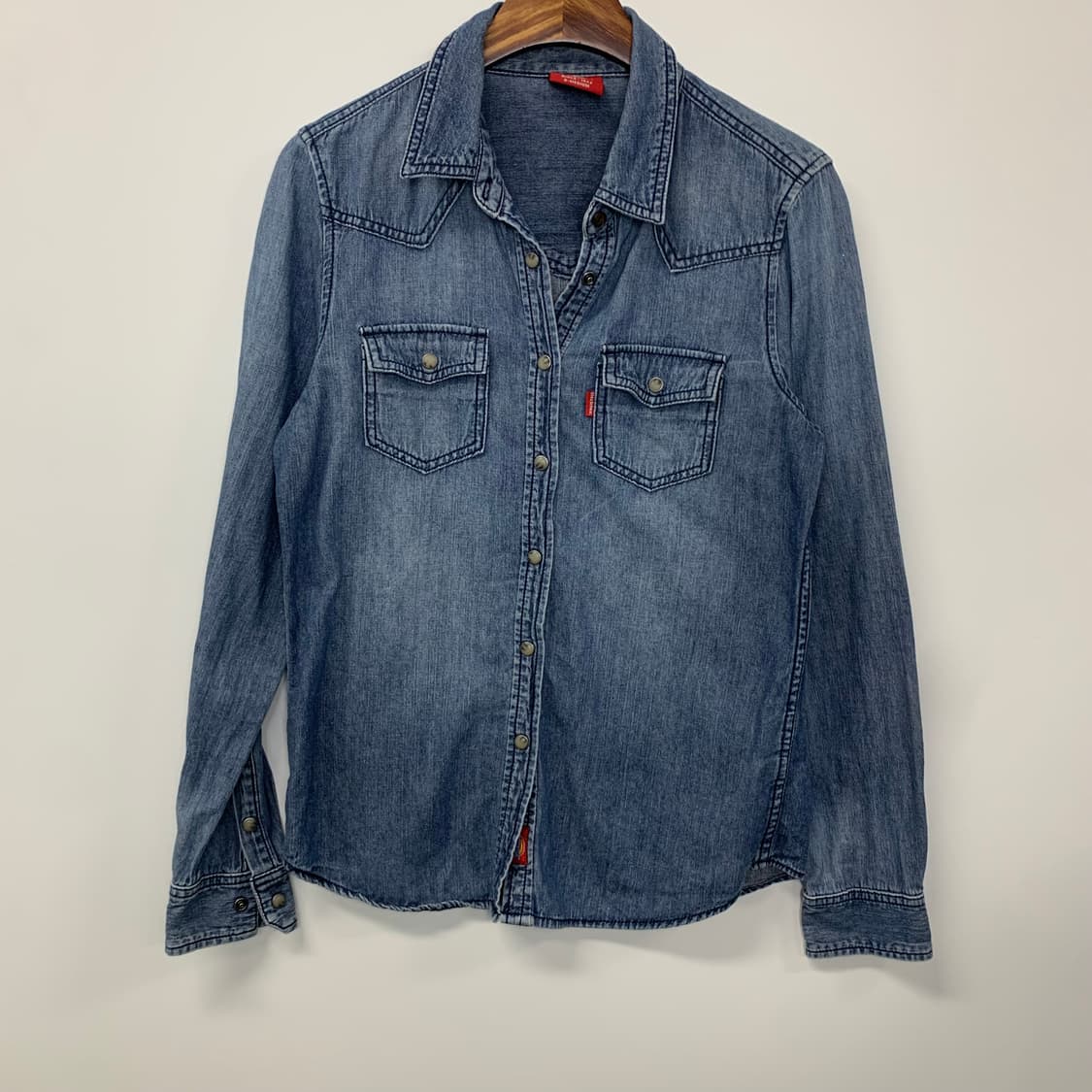 디키즈 y2k 와투케 웨스턴 데님 셔츠 상품이미지3