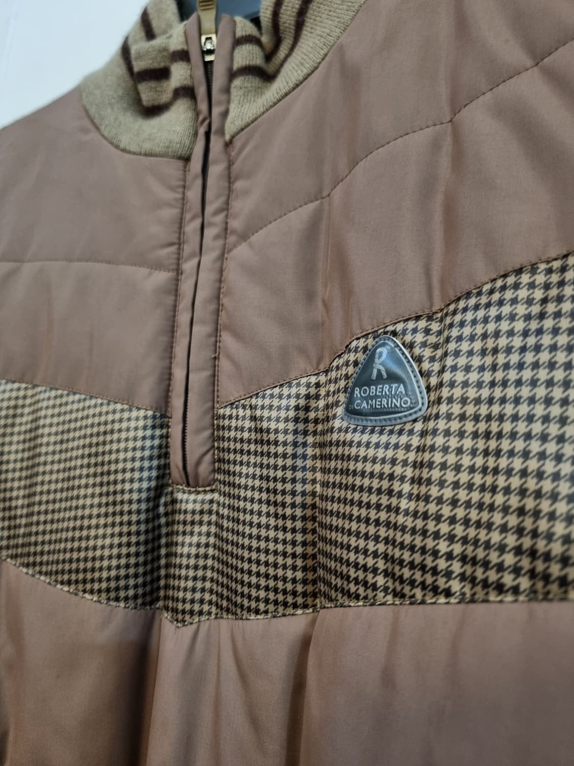 로베르타 방풍 반집업 니트 100 상품이미지2