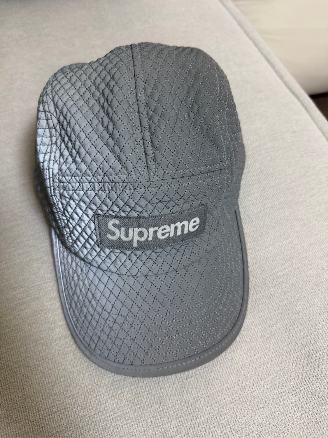 Supreme fw23 micro quilted camp cap 상품이미지1