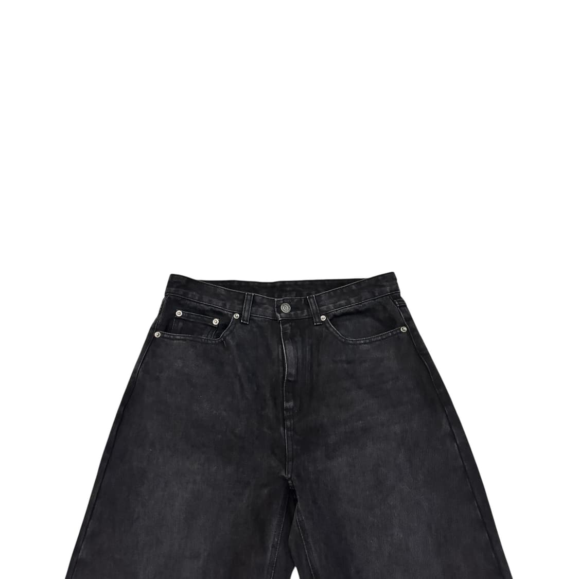 커스텀멜로우 블랙 스트레이트 핏 진 상품이미지2