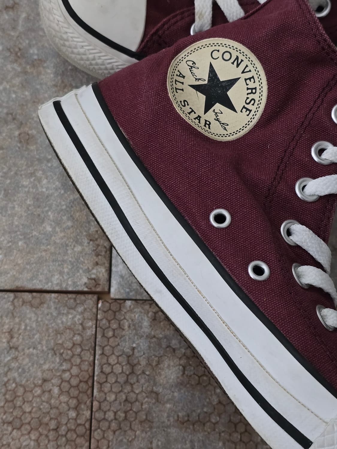 (250)컨버스 척테일러 올스타 하이 와인  상품이미지5