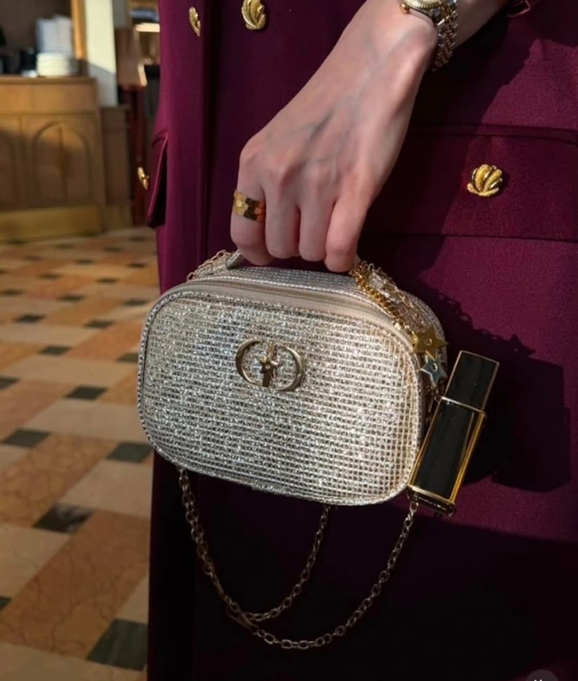 디올 홀리데이 파우치백 상품이미지2