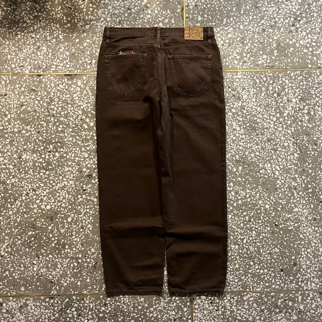 스투시 big ol jean 브라운 상품이미지3