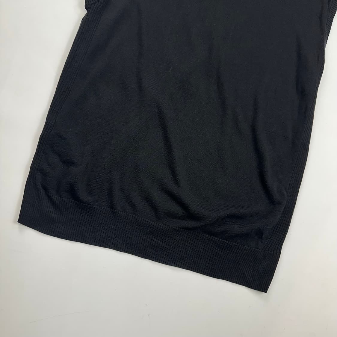 어나더오피스 니트베스트 블랙 상품이미지8