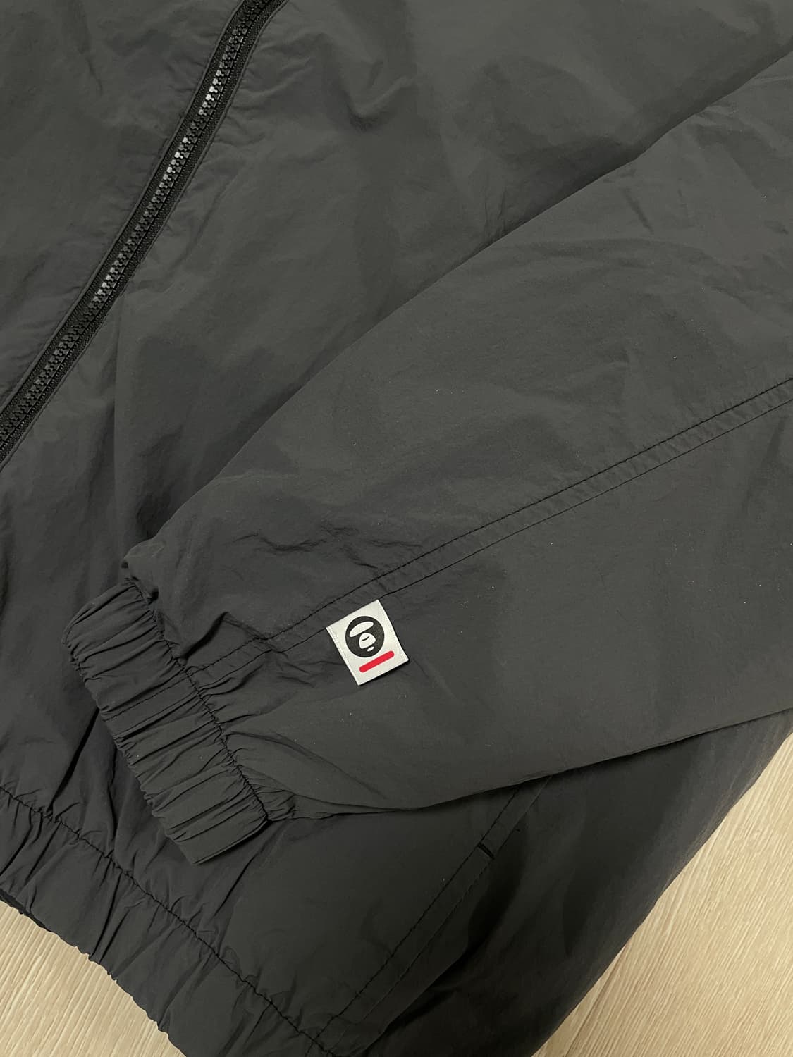 에이프 Aape 바람막이 블랙 라이트 자켓 새제품 상품이미지3