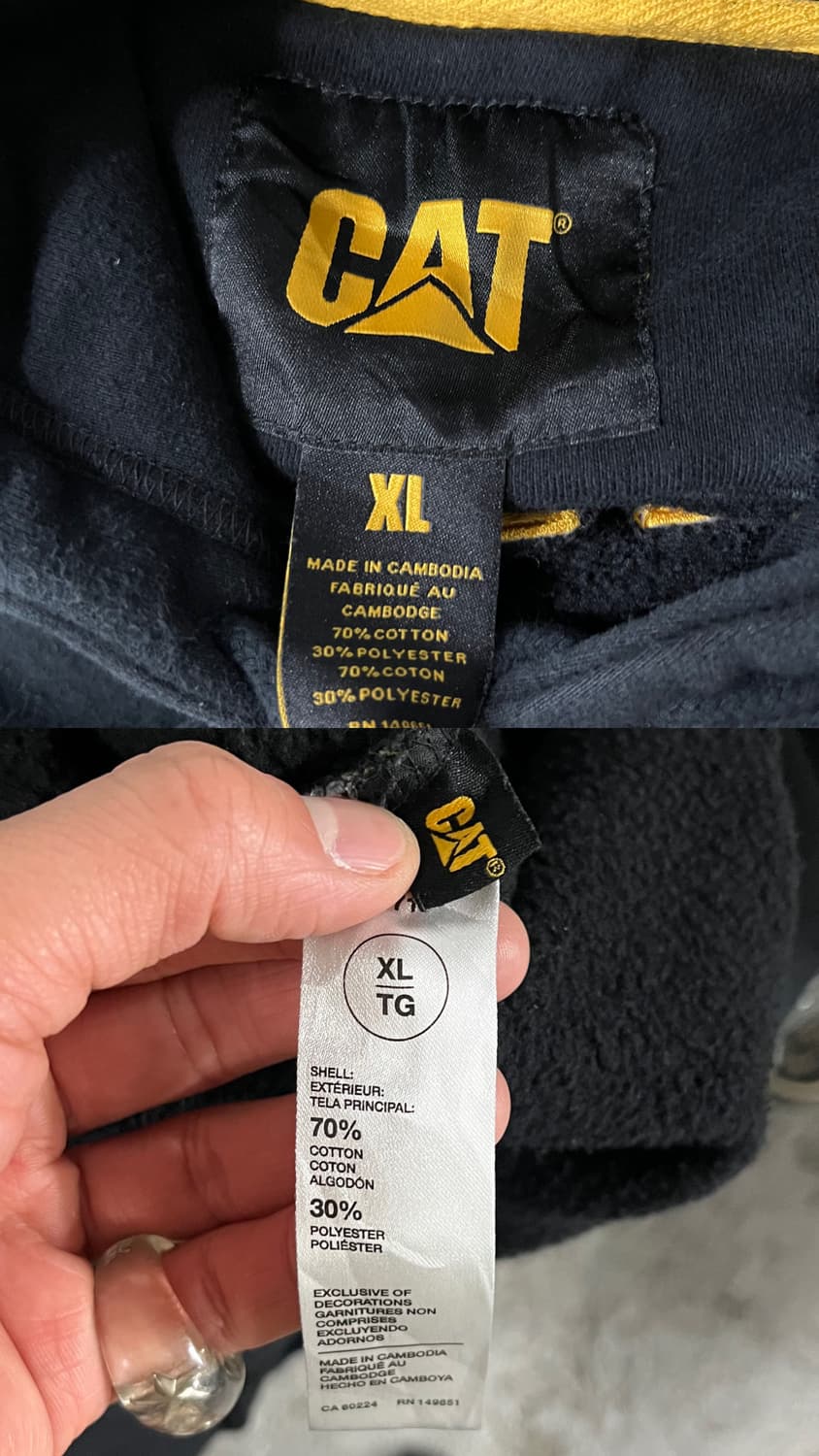 90-00s Caterpillar faded hoodie 상품이미지7