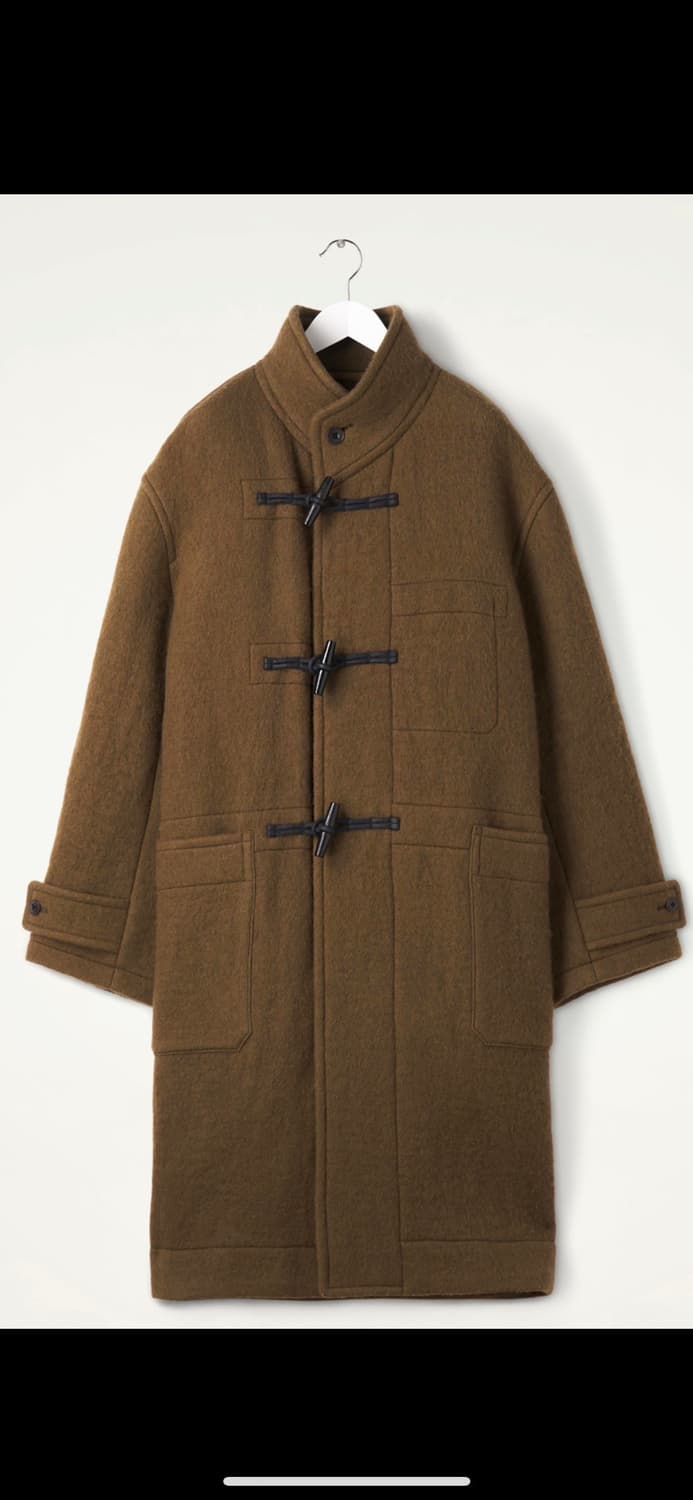 르메르 MAXI DUFFLE 코트 50 브라운 상품이미지2